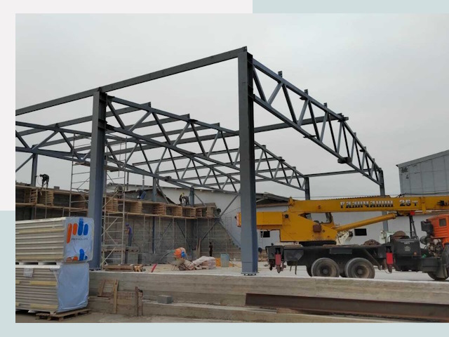 Строительство цехов в Москве