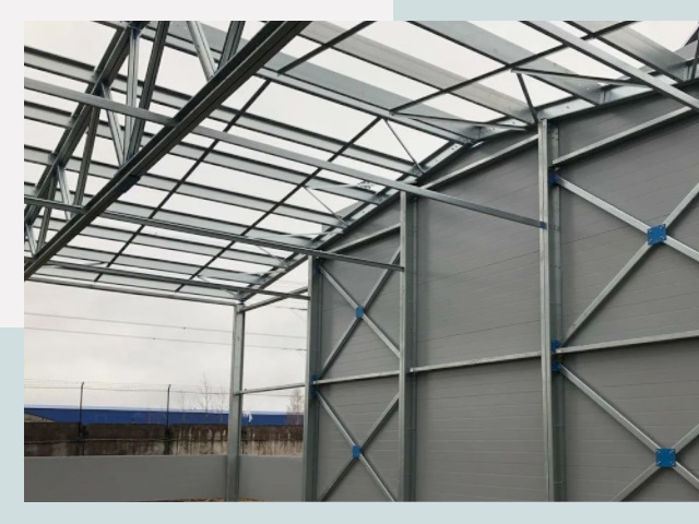 Каркасные ангары от СтальСтрой-Мск по цене от 612 руб.