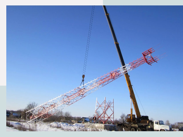 Строительство башен связи в Москве от 612 руб.