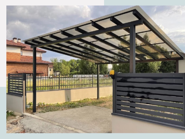 Металлические навесы в Москва от 612 руб. за м²