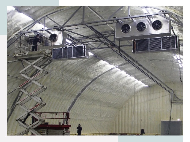 Оснащение ангаров в Москве