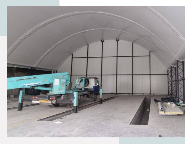 Внутреннее оснащение ангаров в Москве