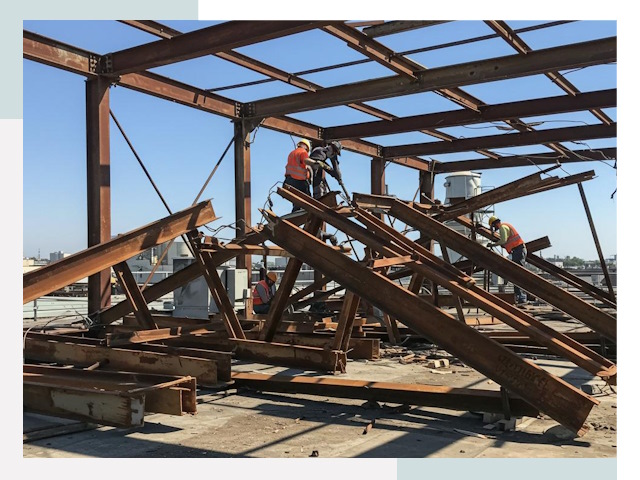 Демонтаж металлоконструкций в Москве от 612 руб.