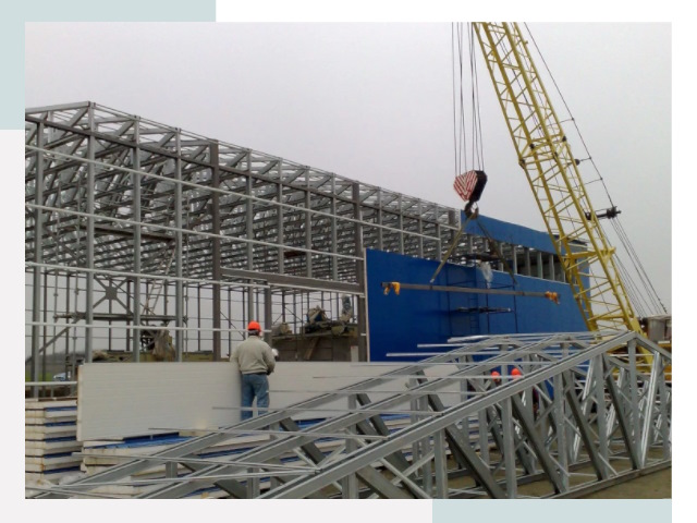 Монтаж ангаров в Москве