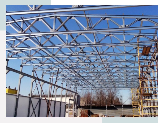 Металлокаркасы для складов в Москве
