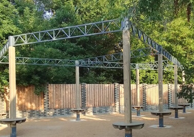 Терраса из металлоконструкций под ключ, проектирование, изготовление и монтаж от СтальСтрой-Мск