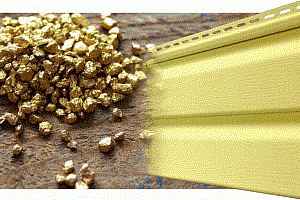 Новый премиум цвет ПВХ - Золотой песок! 